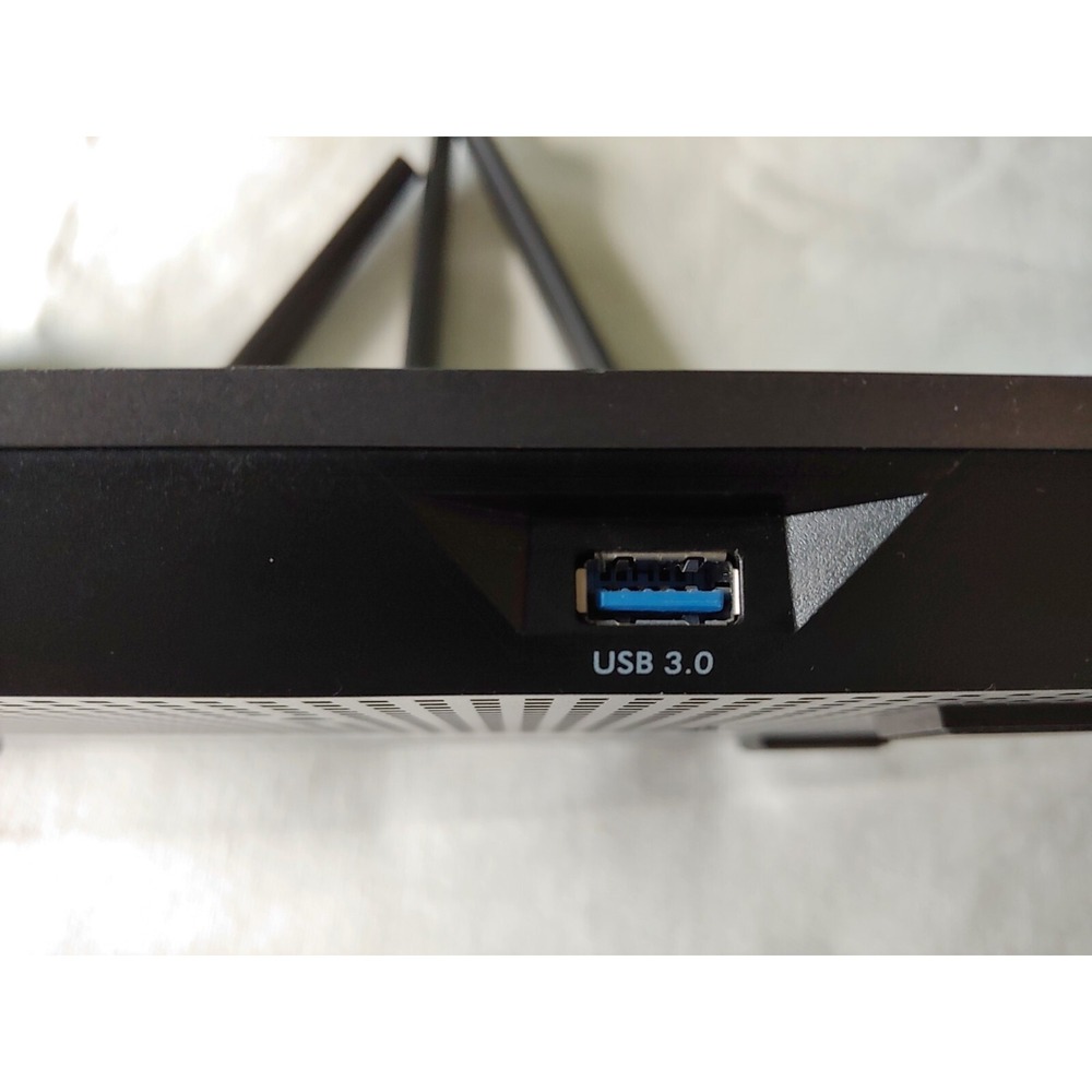 NETGEAR Nighthawk AC1900 Smart WiFi Router Model R7000 Black Computer Internet - Picture 7 of 9
